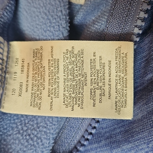 Columbia Kids Blue Hoodie Size Large - Picture 5 of 5